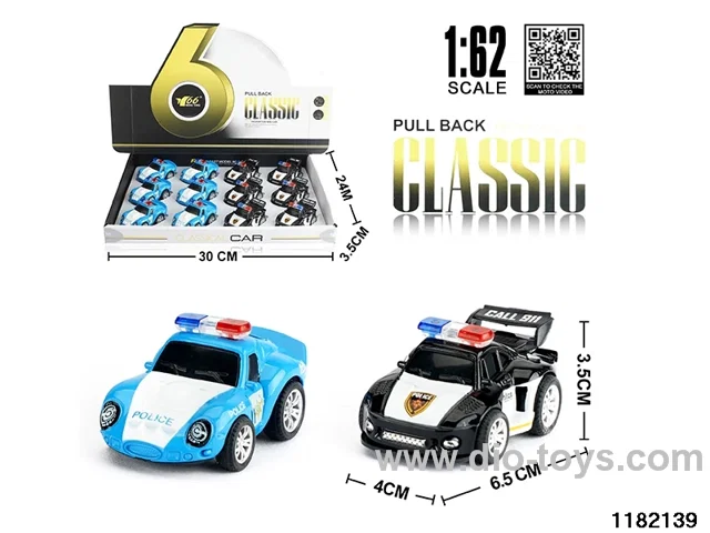 1:62 pull back car