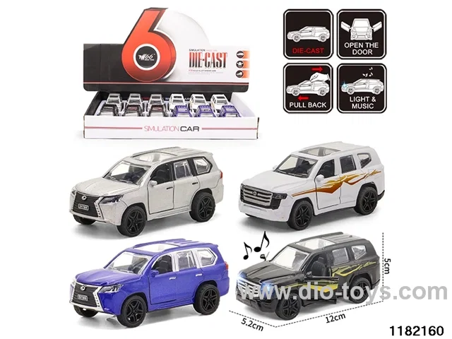 Alloy pull back car