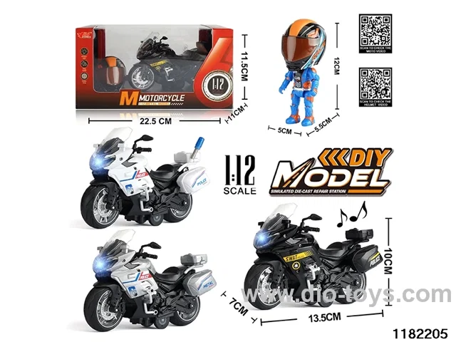1:12 Alloy pull back car W L/M