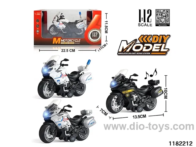 1:12 Alloy pull back car W L/M