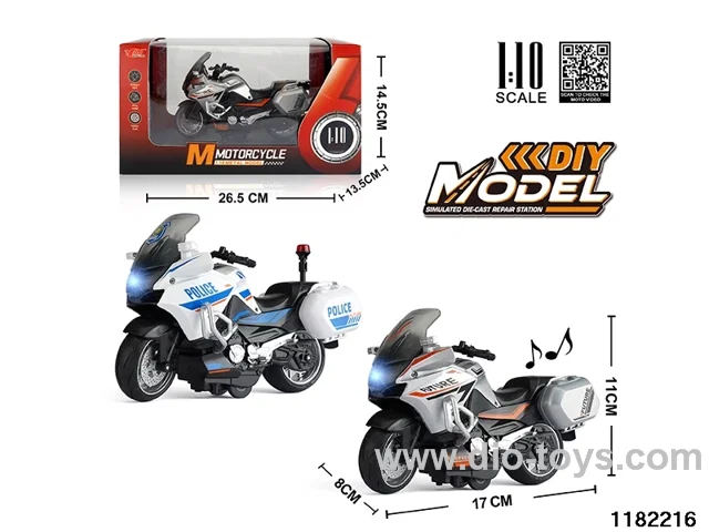 1:10 Alloy pull back car W L/M