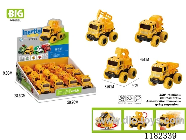 Engineering Vehicle Inertia Vehicle(12pcs)