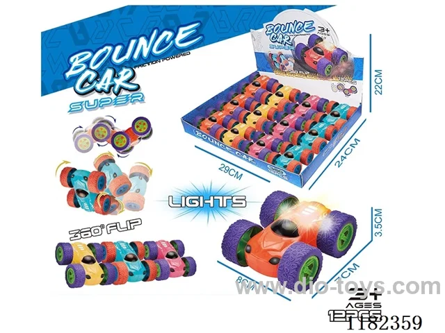 Lighted Double Sided Dumper Car(12PCS)