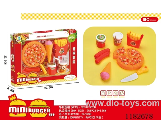 Pizza Burger Set