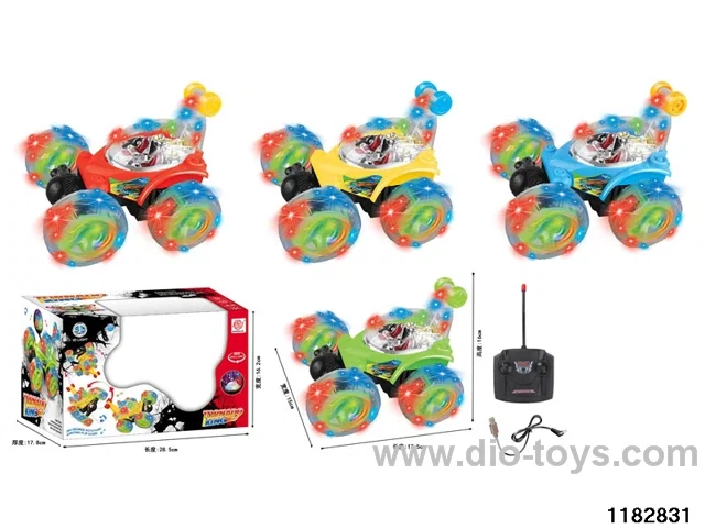 Lights & Music RC Stunt Car