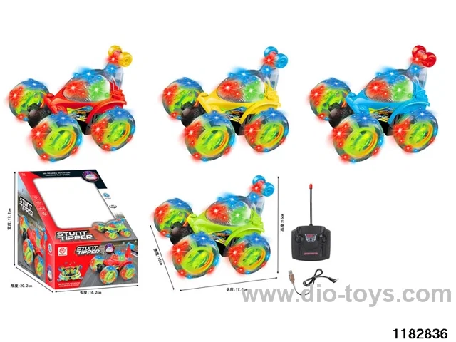 Lights & Music RC Stunt Car