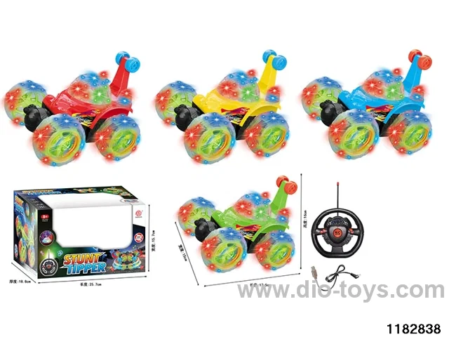 Lights & Music RC Stunt Car