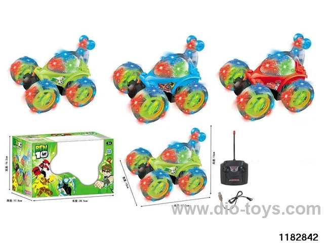 Lights & Music RC Stunt Car