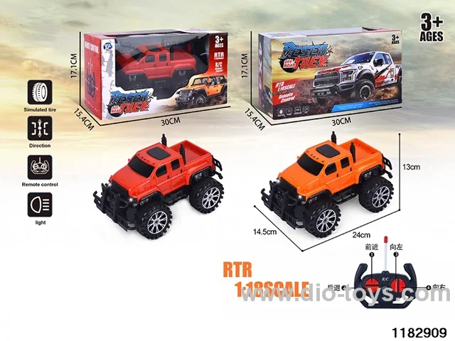1:18 4ch RC car with light