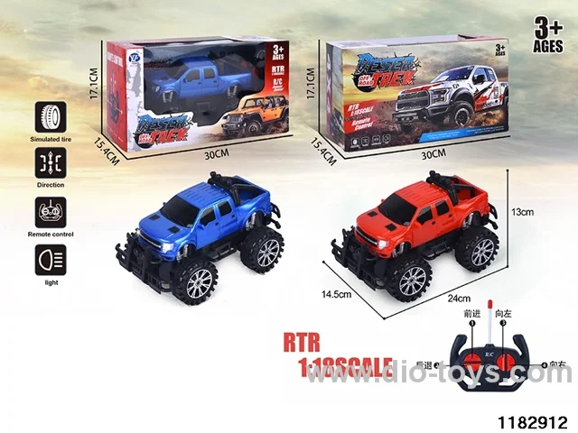 1:18 4ch RC car with light