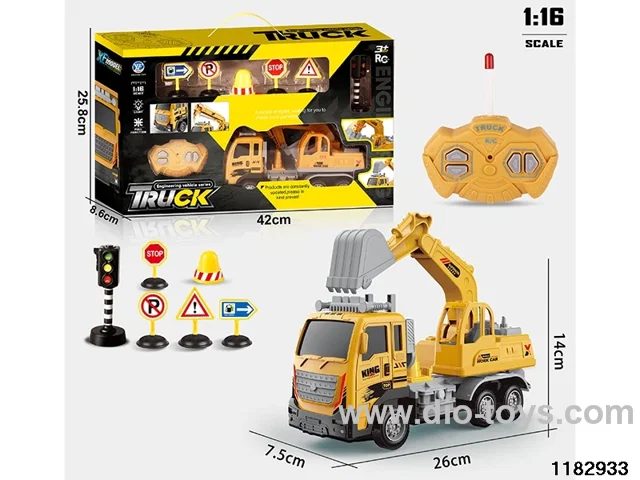 1:16 4ch RC car with light