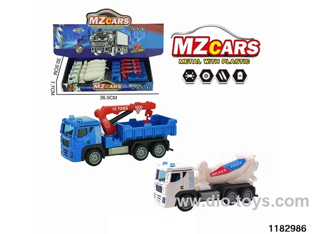 Alloy pull back car