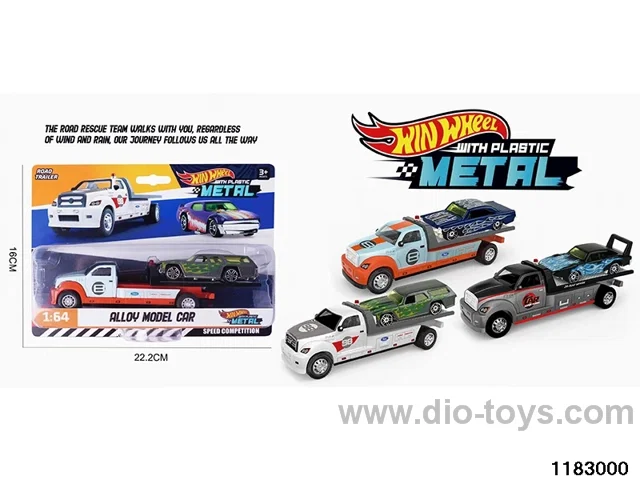 Alloy pull back car