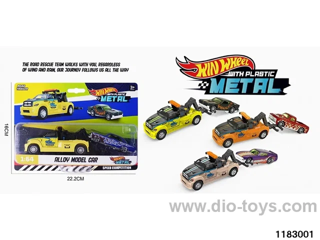 Alloy pull back car