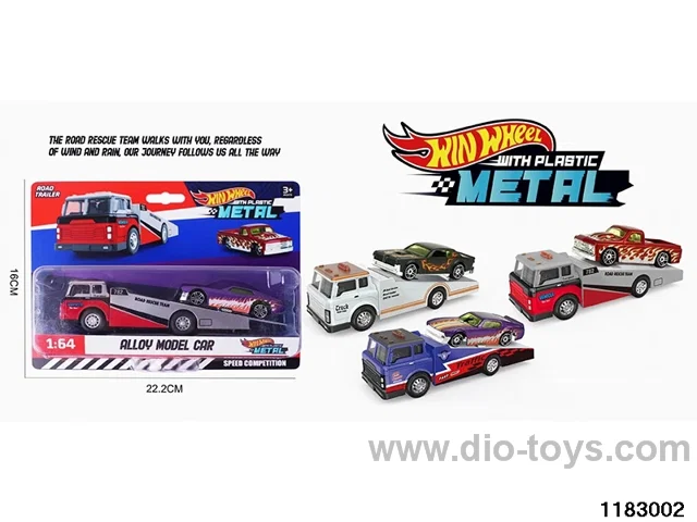 Alloy pull back car