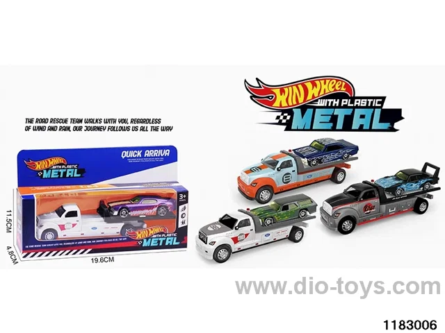 Alloy pull back car