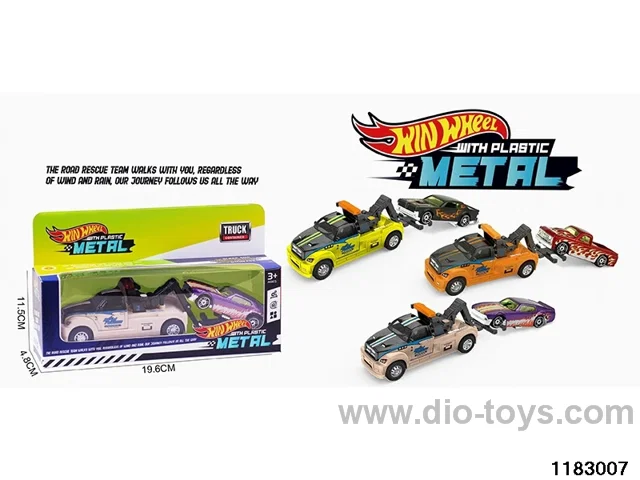 Alloy pull back car