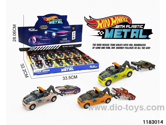 Alloy pull back car