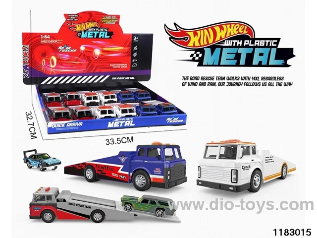 Alloy pull back car