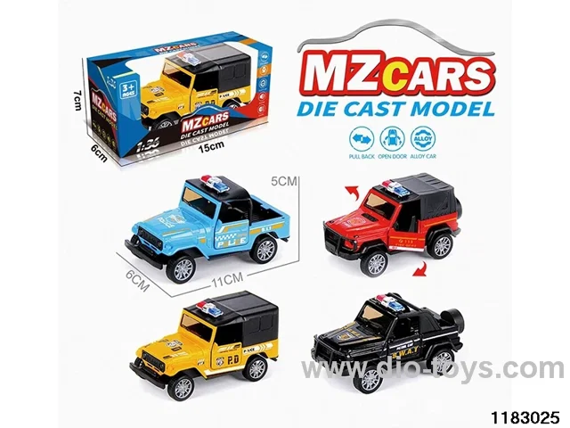 1:36 Alloy pull back car