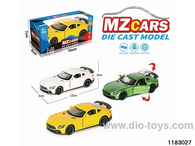 1:36 Alloy pull back car