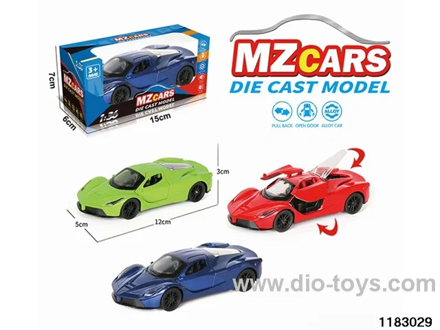 1:36 Alloy pull back car