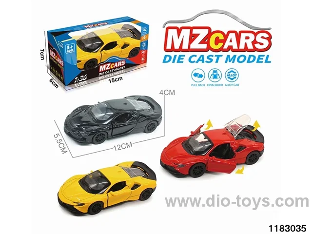 1:36 Alloy pull back car