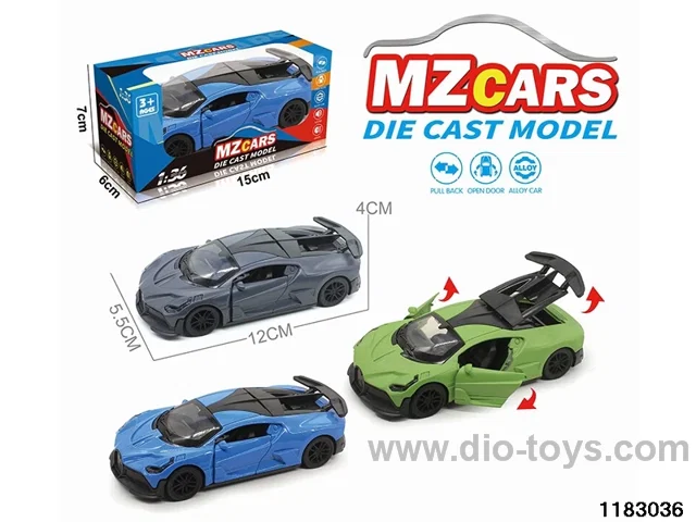 1:36 Alloy pull back car