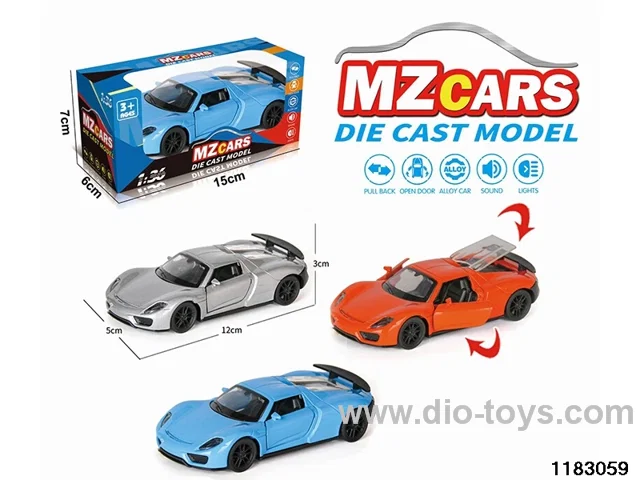 1:36 Alloy pull back car