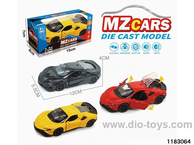 1:36 Alloy pull back car