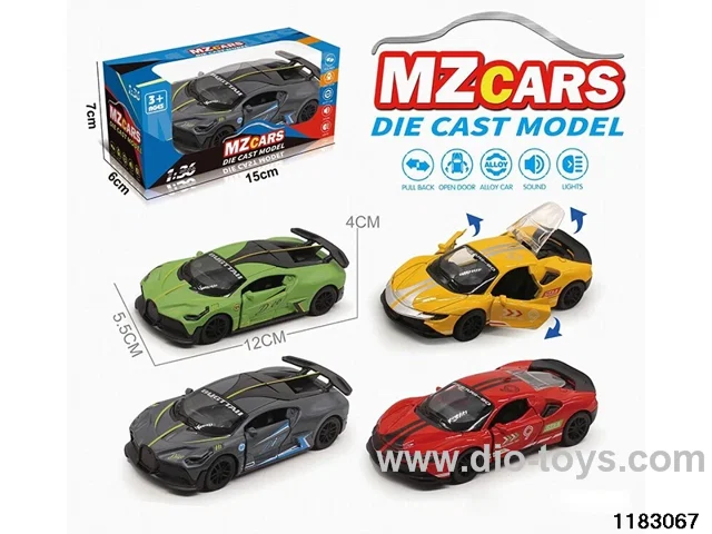 1:36 Alloy pull back car