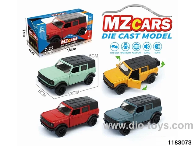 1:36 Alloy pull back car