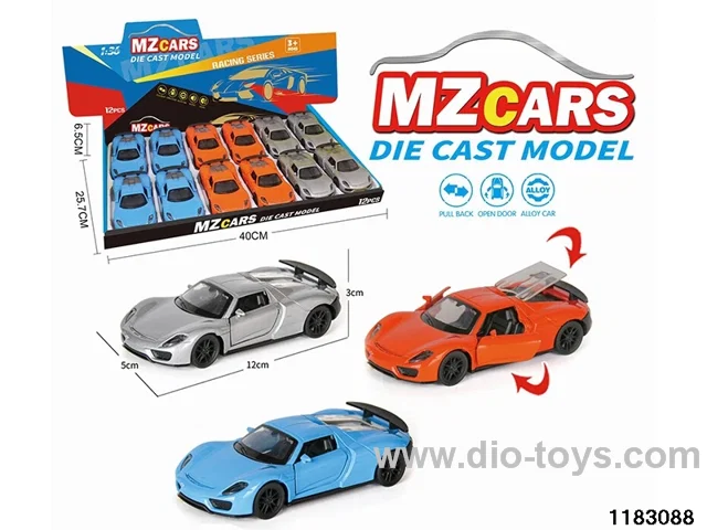 1:36 Alloy pull back car