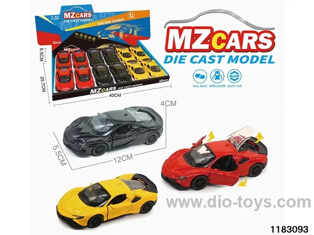 1:36 Alloy pull back car