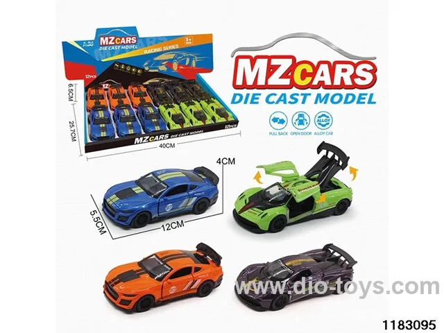 1:36 Alloy pull back car