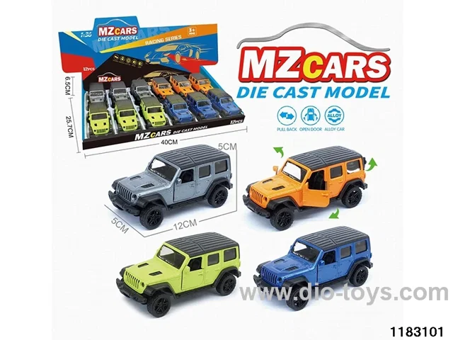 1:36 Alloy pull back car