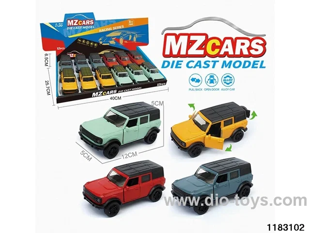1:36 Alloy pull back car