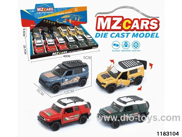 1:36 Alloy pull back car