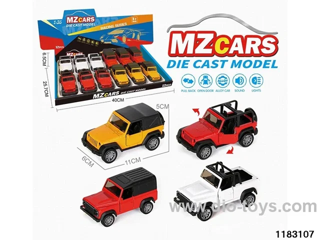 1:36 Alloy pull back car