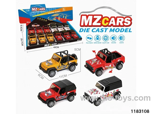 1:36 Alloy pull back car