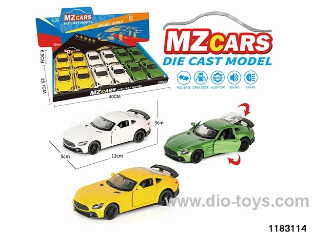 1:36 Alloy pull back car