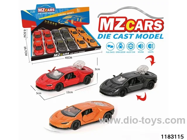 1:36 Alloy pull back car