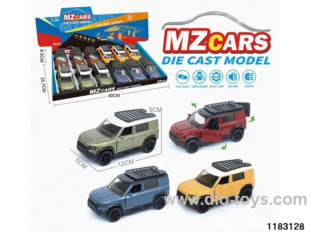 1:36 Alloy pull back car