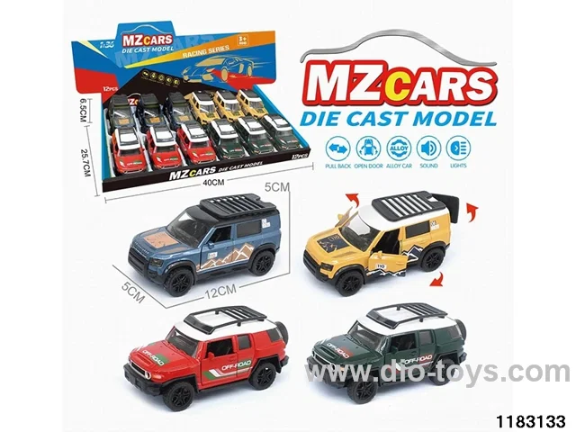 1:36 Alloy pull back car