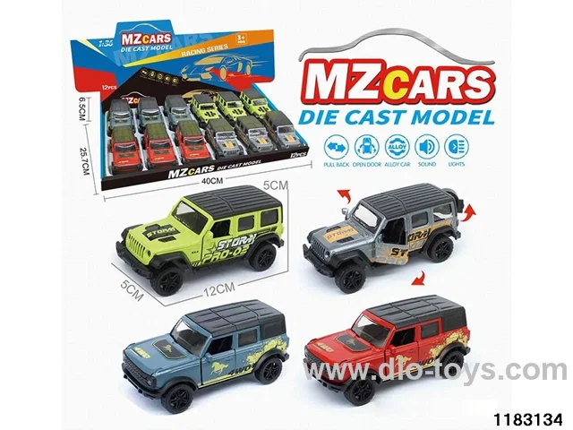 1:36 Alloy pull back car