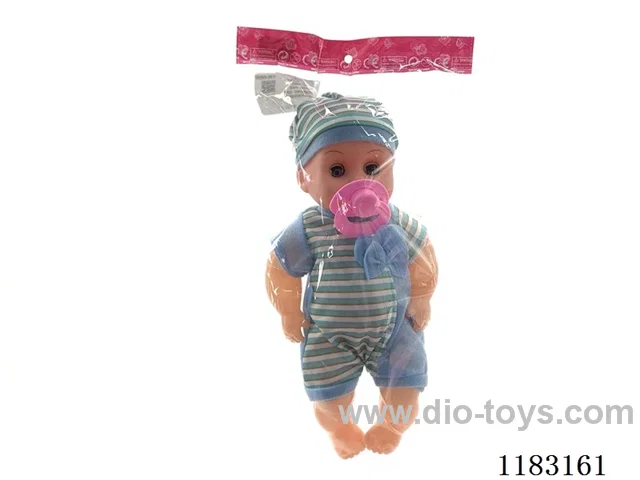 Empty body doll + pacifier IC