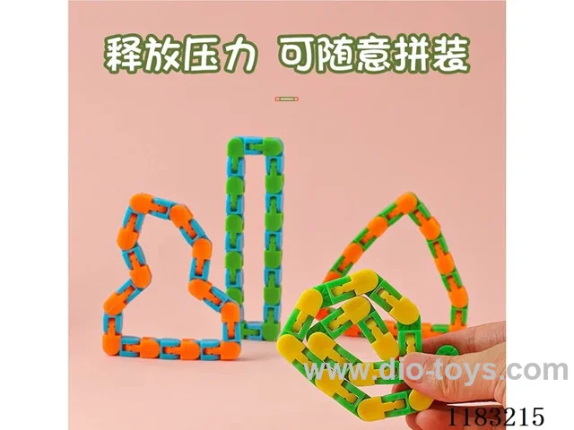 Folding pressure relief bike chain 24 link chain