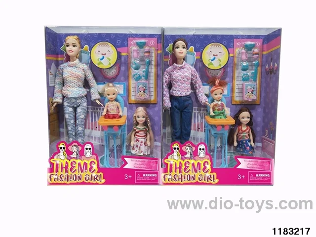 11.5-inch 11-joint Barbie Doll Set