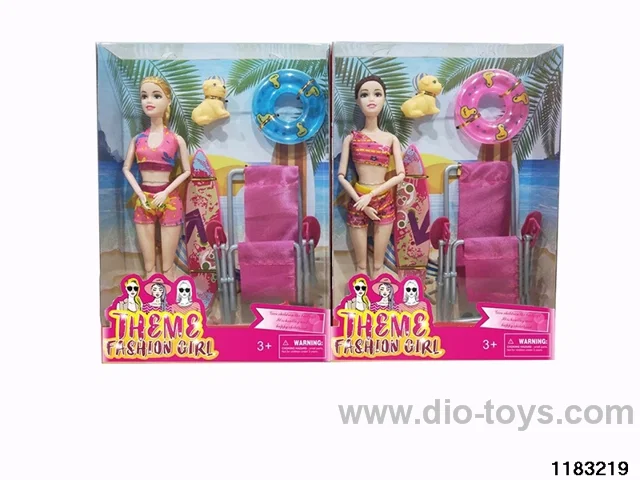 11.5-inch 11-joint Barbie Doll Set
