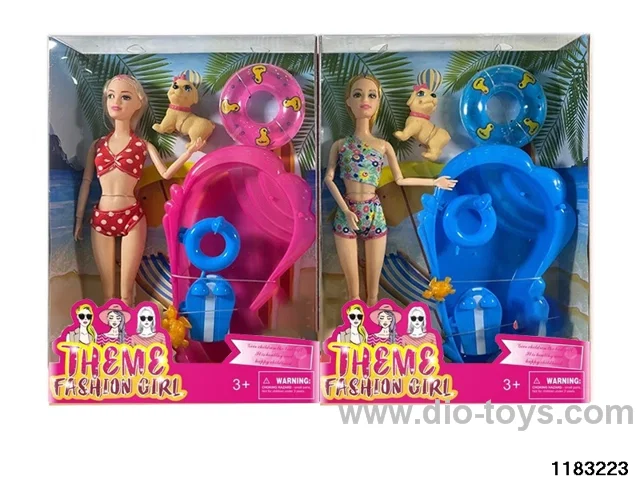 11.5-inch 11-joint Barbie Doll Set